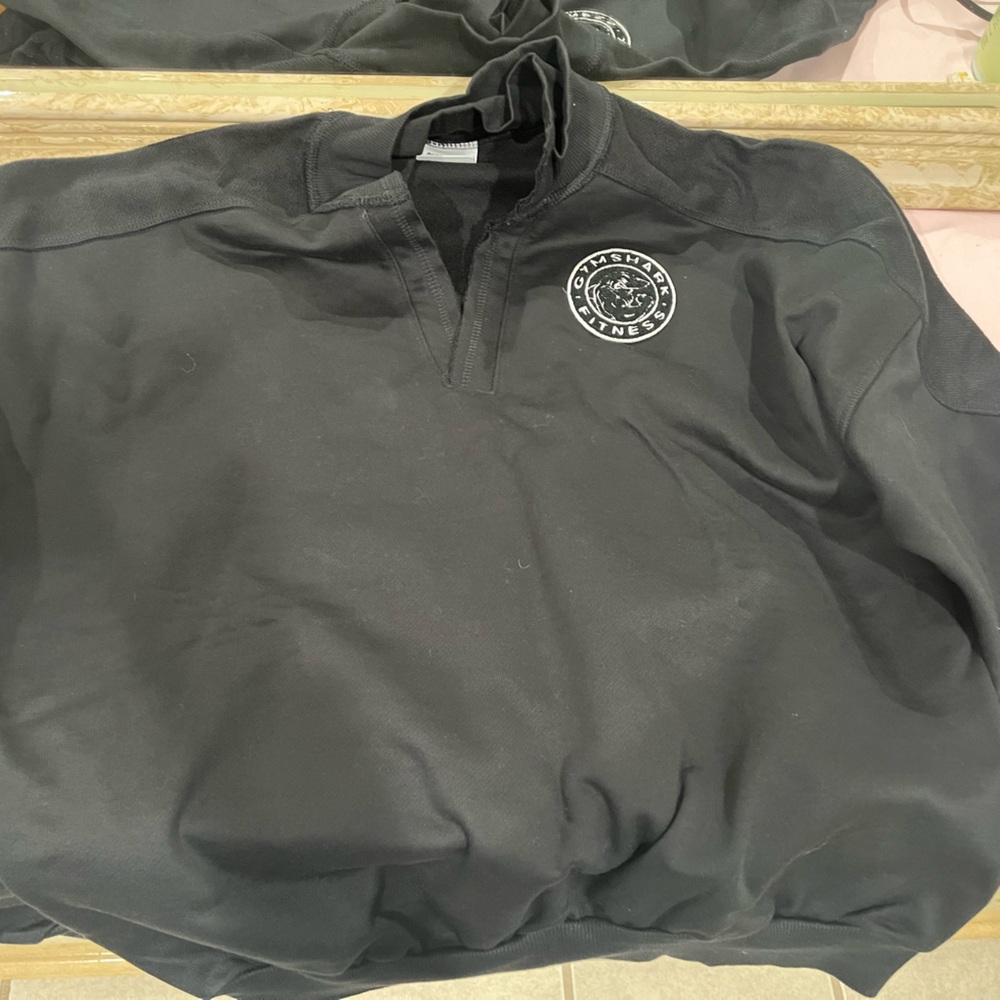 Gymshark black legacy sweatshirt small